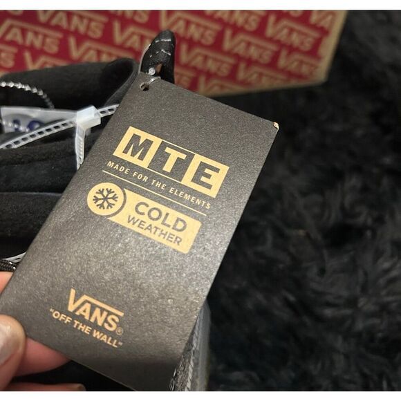 VANS sk8-hi top MTE-2 Dip black pink lace up shoes boots women’s 8 new - Picture 6 of 9